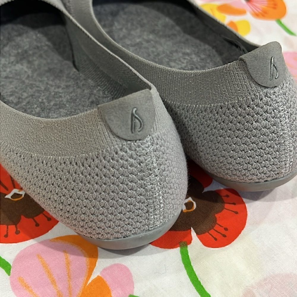 Allbirds Flats Tree Breezers - Gray - 5.5 - Picture 3 of 11